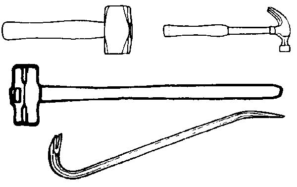 Picture of different tools