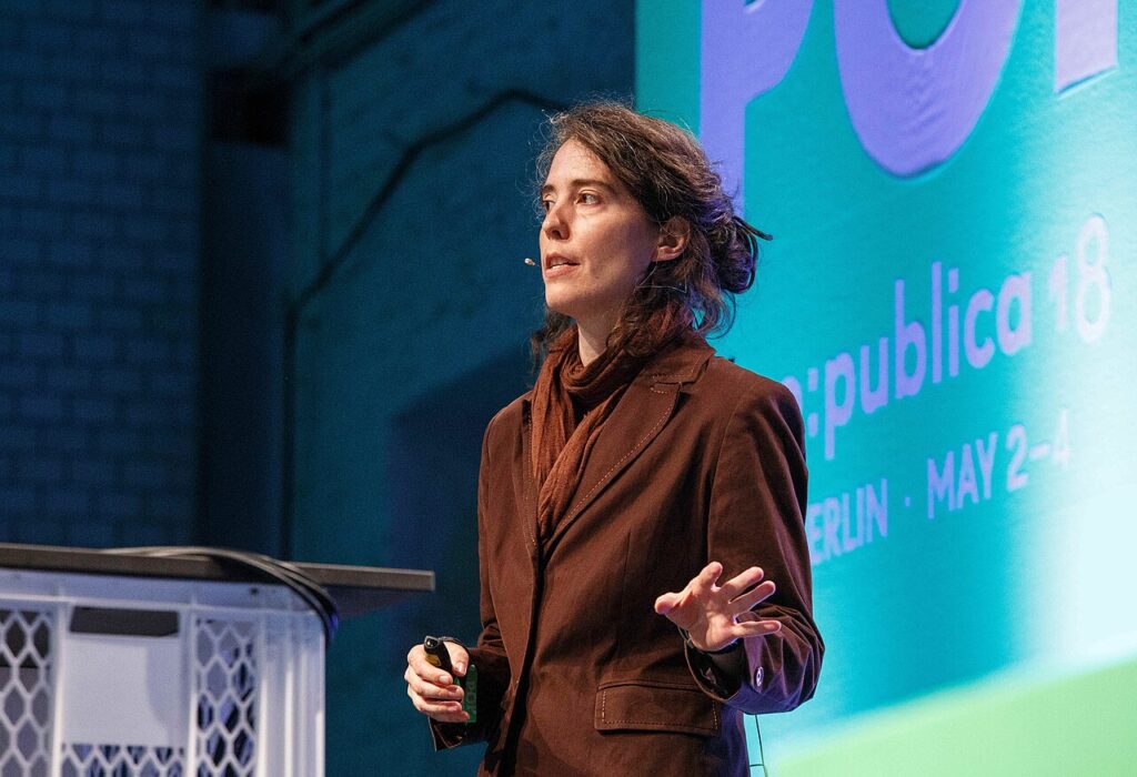 Katika Kühnreich auf der re:publica 18